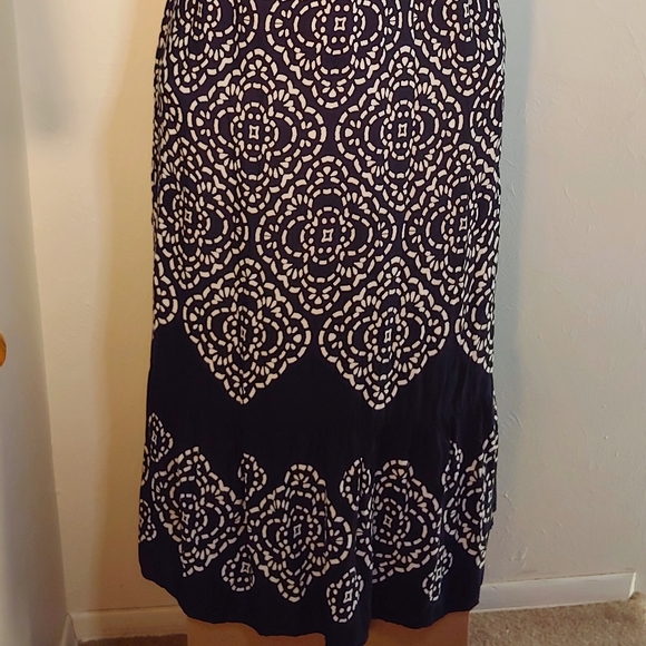 Motherhood Maternity Large Black&White Maxi Dress - Picture 4 of 16